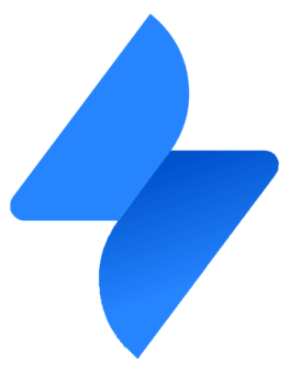 jira service management logo icon mark contained gradient blue