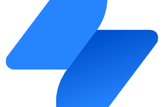 jira service management logo icon mark contained gradient blue