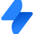 jira service management logo icon mark contained gradient blue