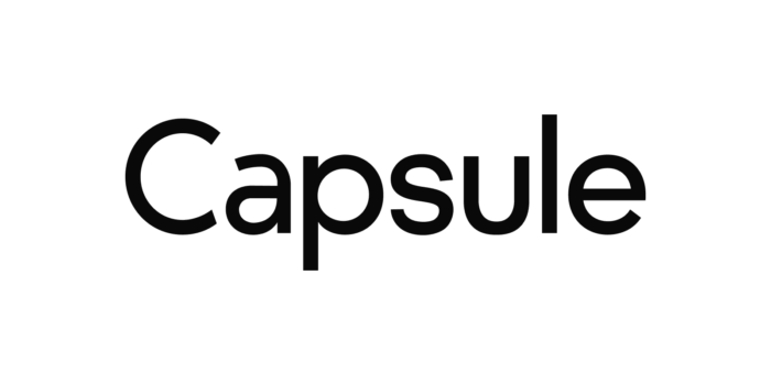 Capsule logo dark
