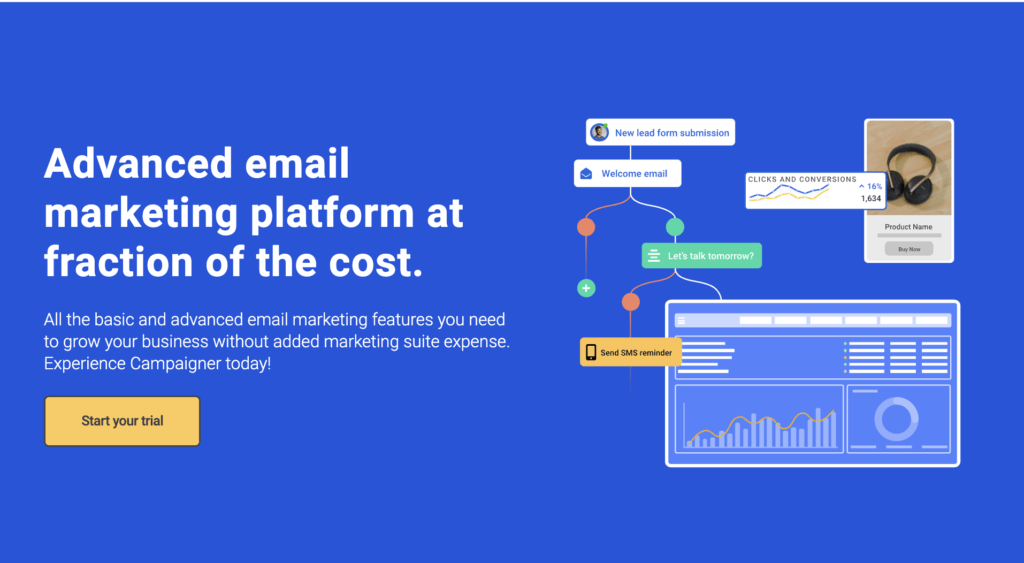 Campaigner email marketing