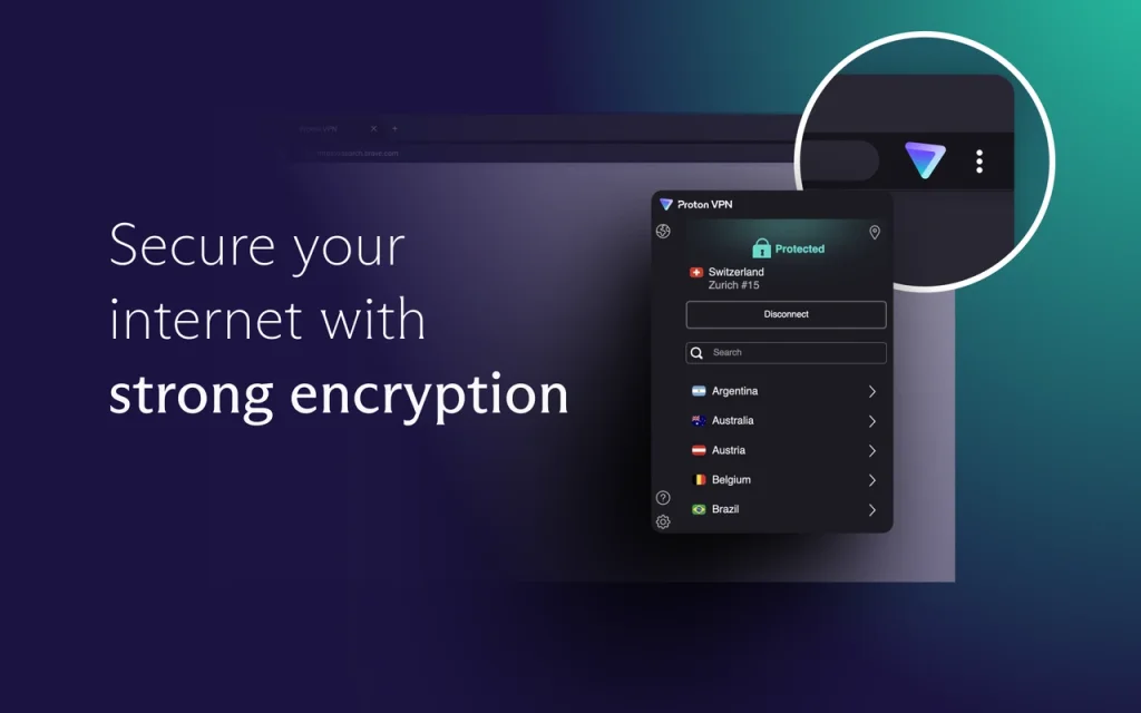protonvpn chrome extension