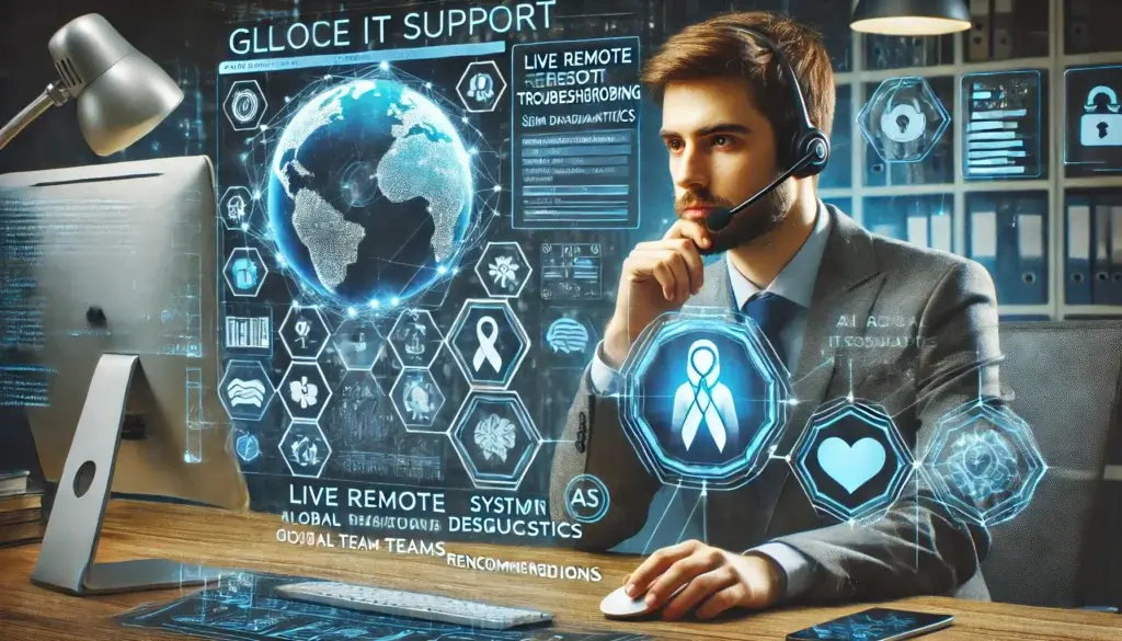 AI in ITSM improving IT support with predictive analytics.