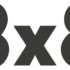 8X8 icon