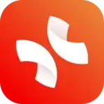 Xmind logo icon on orange gradient background