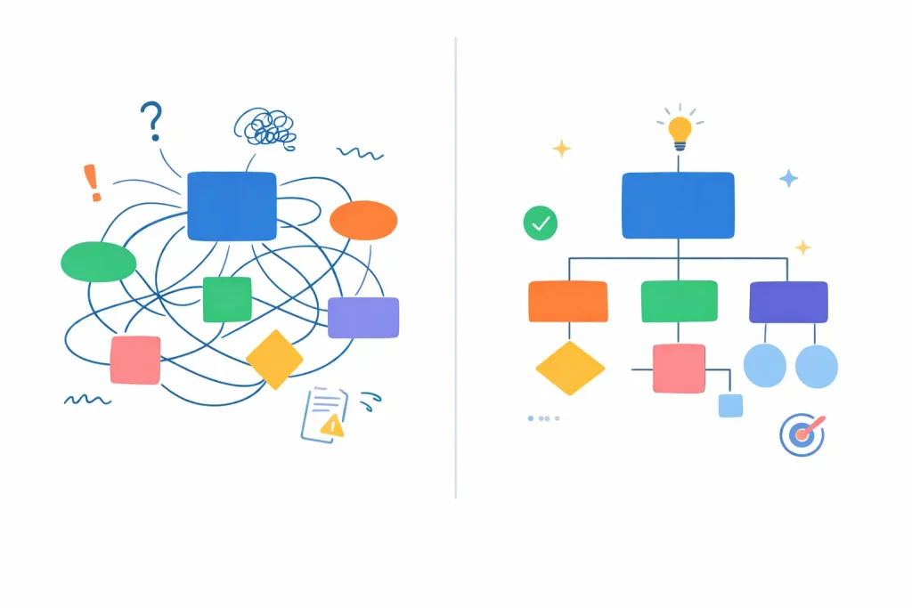 Common mistakes in work breakdown structure planning