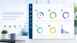ITSM metrics dashboard showing KPIs for resolution time, SLA compliance, CSAT, and ticket performance