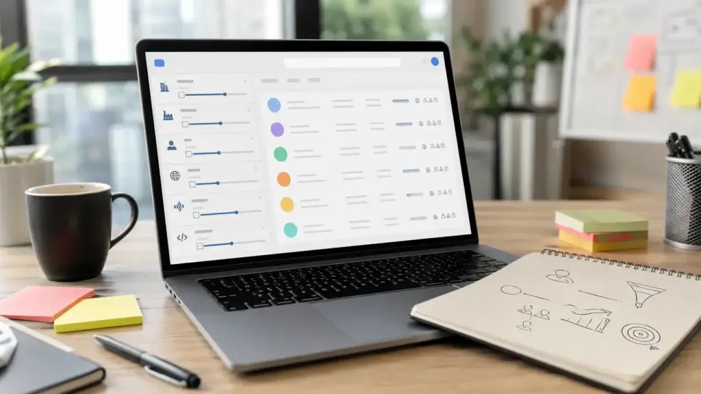 Prospect list building for a startup outbound sales strategy