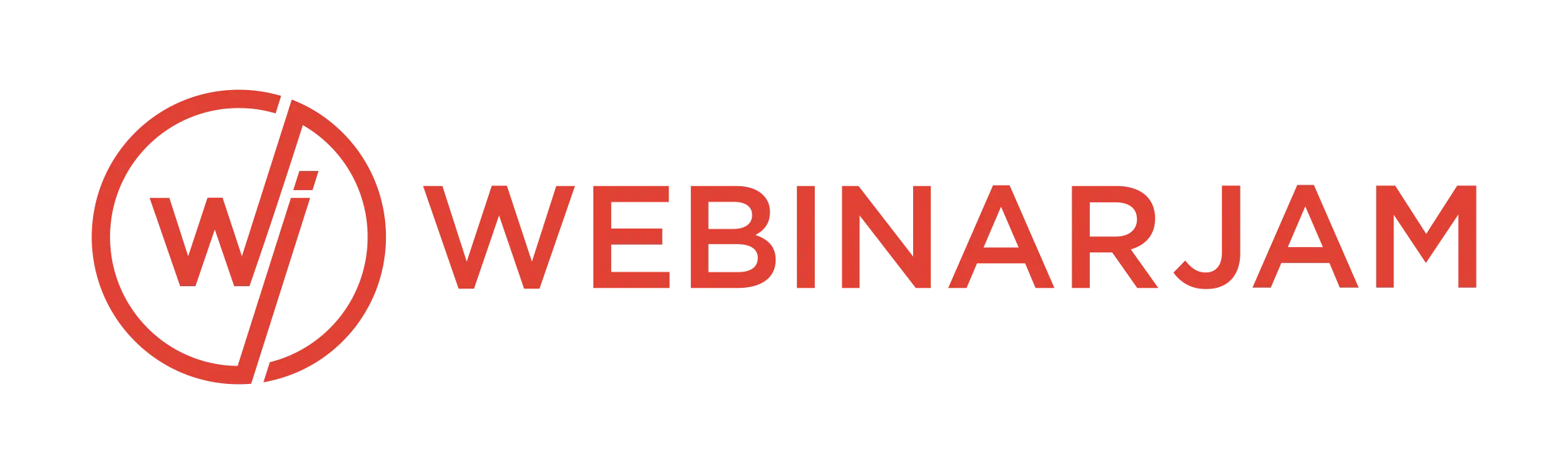 WebinarJam Logo - Full Red