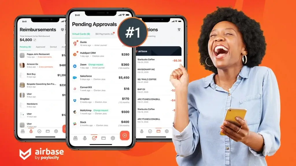 Paylocity for Finance by Paylocity mobile spend management app with approvals and reimbursements