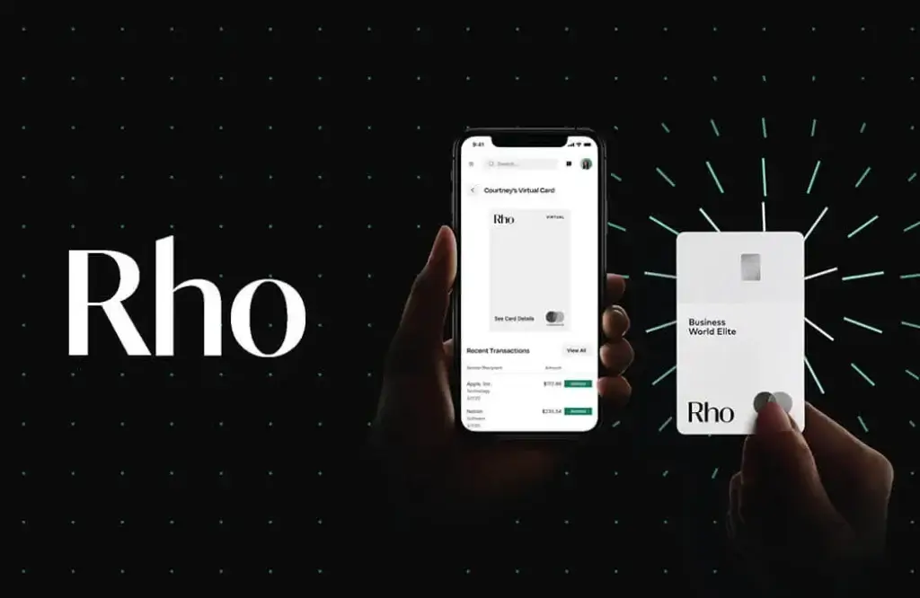 Rho corporate card and mobile app for business spend management