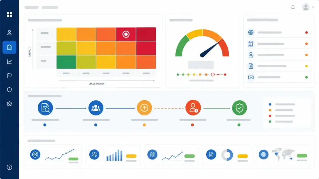 Risk matrix for enhanced due diligence approval