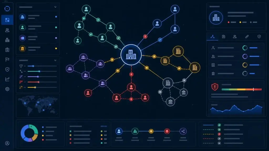 Beneficial ownership map for enhanced due diligence