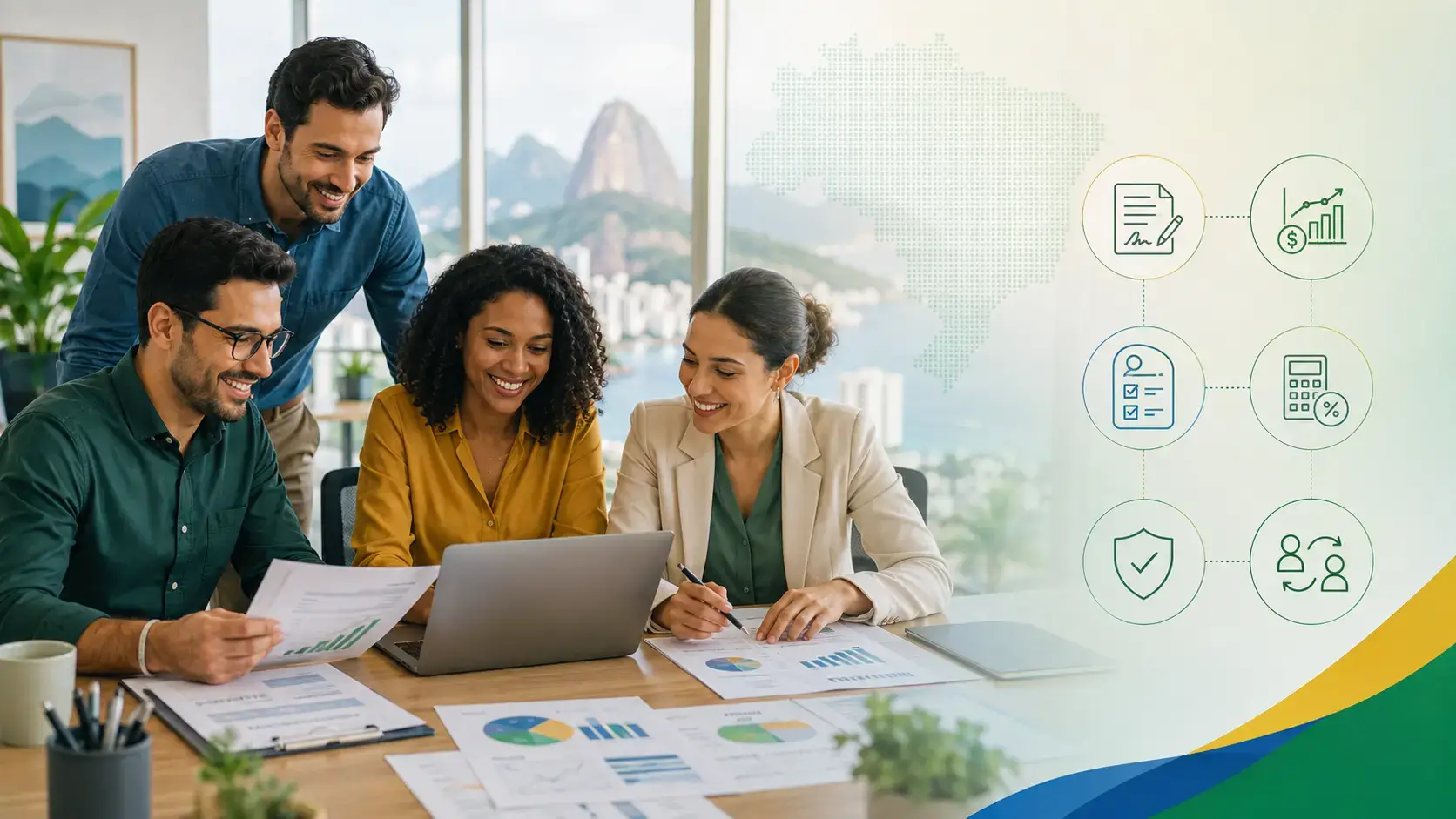 Hiring employees in Brazil with payroll, compliance, benefits, tax, and worker classification planning