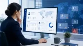 Sanctions screening dashboard for compliance checks