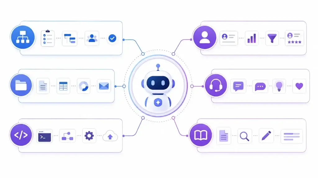 AI agent use cases for work automation and productivity