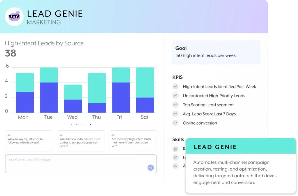 Workato Lead Genie for marketing and RevOps automation