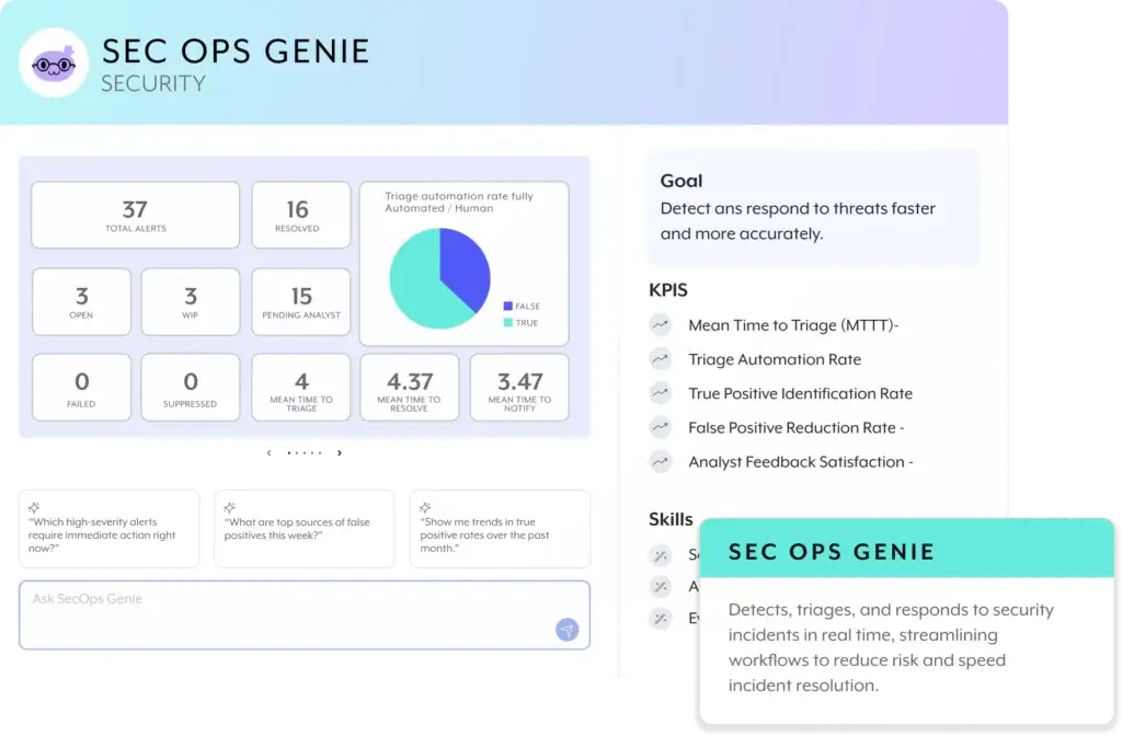 Workato SecOps Genie for security incident automation