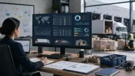 MRP systems dashboard for inventory, production planning, purchasing, and manufacturing operations
