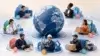Global professionals across technology, healthcare, retail, manufacturing, creative work, and logistics