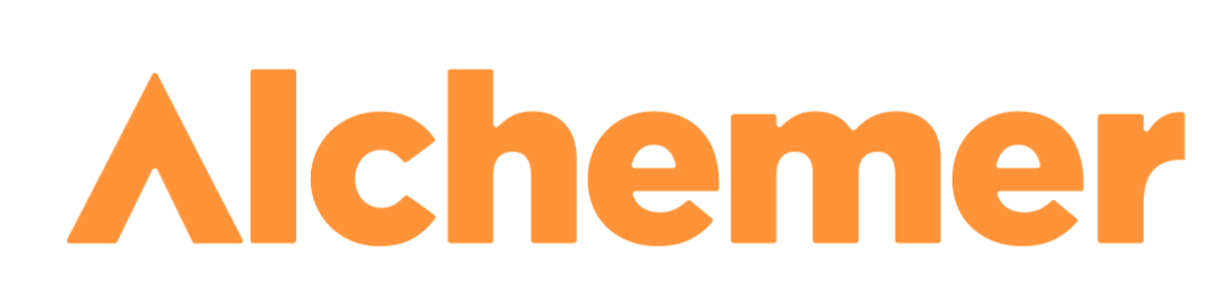 Alchemer logo in orange