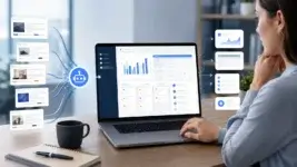 Web data flowing into structured work management dashboards