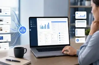 Web data flowing into structured work management dashboards