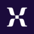Mixpanel icon in white on a dark purple background