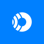 Orca Security white icon on a blue background