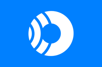 Orca Security white icon on a blue background