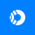 Orca Security white icon on a blue background