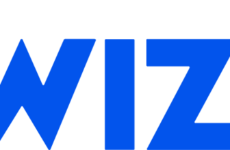 Wiz blue logo and star symbol
